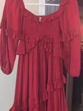 Spell Clementine Mermaid Maxi Dress